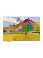 Paul Gauguin Tahitian Landscape - Art Print